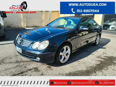 Usata Mercedes CLK200 Elegance 163 CV (119 kW) 2003 Blu Coupé