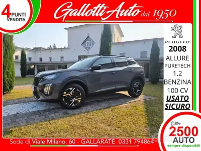 Nuova Peugeot 2008 Allure 101 CV (74 kW) 2025 Grigio SUV