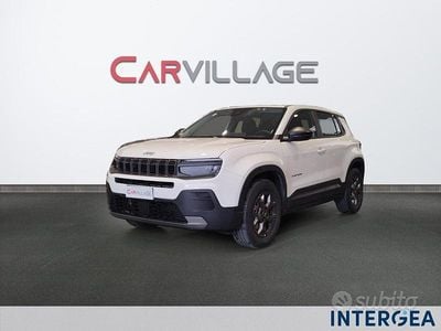 Usata Jeep Avenger Longitude 100 CV (73 kW) 2025 Bianco SUV