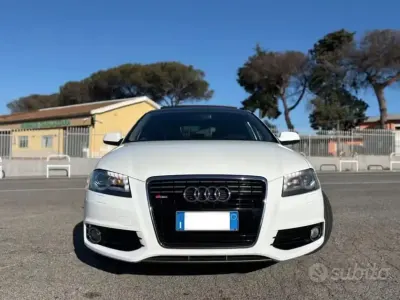 Usata Audi A3 S-Line 102 CV (75 kW) 2012 Bianco Utilitaria