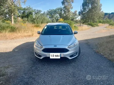 Usata Ford Focus Titanium 120 CV (88 kW) 2018 Grigio Station wagon