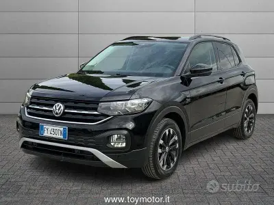 Usado VW T-Cross Style 95 CV (69 kW) 2019 Negro SUV