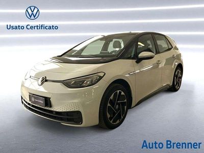 Usata VW ID.3 Pro Performance 150 kW (204 CV) 2022 Glacier white metallizzato ner Utilitaria