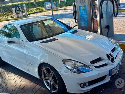 Usata Mercedes SLK200 2LOOK Edition 184 CV (135 kW) 2010 Bianco Cabrio