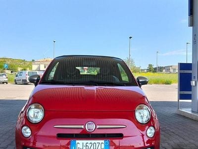 Usata Fiat 500S S 95 CV (69 kW) 2014 Rosso Cabrio