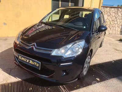 Usata Citroën C3 PureTech 68 CV (50 kW) 2014 Blu Berlina