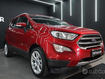 Usata Ford Ecosport Titanium 125 CV (91 kW) 2020 Rosso SUV