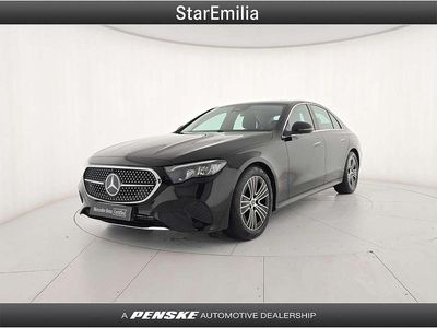 Usata Mercedes E200 Advanced 163 CV (119 kW) 2025 Nero Utilitaria