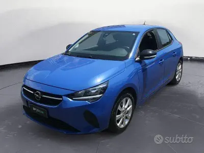 Usata Opel Corsa Edition 75 CV (55 kW) 2021 Bluazzurro Utilitaria