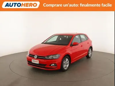 Usata VW Polo Comfortline 80 CV (58 kW) 2020 Rosso Utilitaria