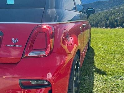 Usata Abarth 595C Competizione 180 CV (132 kW) 2017 Rosso Cabrio