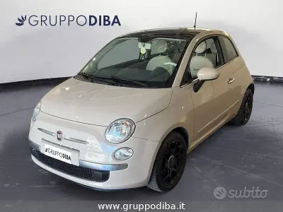 Usata Fiat 500 Lounge 95 CV (69 kW) 2015 Beige Berlina