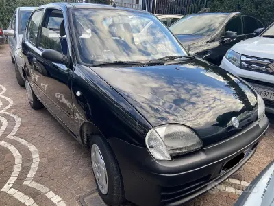 Usata Fiat Seicento 54 CV (39 kW) 2002 Nero Utilitaria