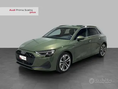 Usata Audi A3 Advanced Plus 150 CV (110 kW) 2026 Verde distretto metallizzato Berlina