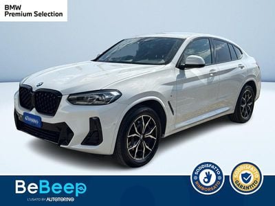 Usata BMW X4 M Sport 289 CV (212 kW) 2022 Bianco pastello SUV