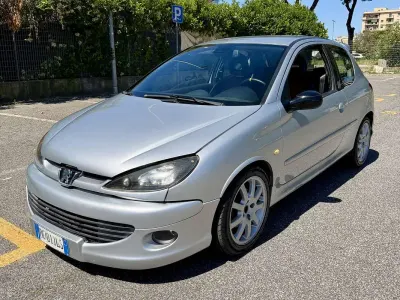 Usata Peugeot 206 190 CV (139 kW) 1999 Argento Utilitaria
