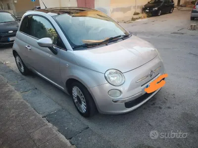 Usata Fiat 500 69 CV (50 kW) 2011 Grigio Berlina