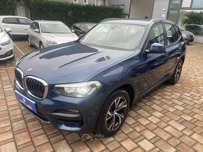 Usata BMW X3 Advantage 190 CV (139 kW) 2021 Blu SUV