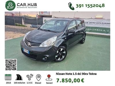 Usata Nissan Note Tekna 90 CV (66 kW) 2013 Nero Monovolume