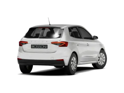 Nuova Skoda Fabia 2026 Argento Utilitaria