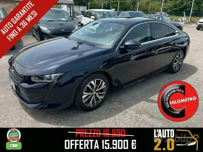 Usata Peugeot 508 Allure 131 CV (96 kW) 2021 Blu Berlina