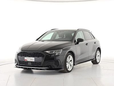 Usata Audi A3 Advanced 150 CV (110 kW) 2022 Nero Berlina