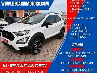 Usata Ford Ecosport Active 125 CV (91 kW) 2022 Bianco SUV