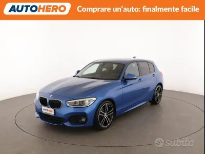 Usata BMW 118 M Sport 136 CV (100 kW) 2019 Bluazzurro Berlina