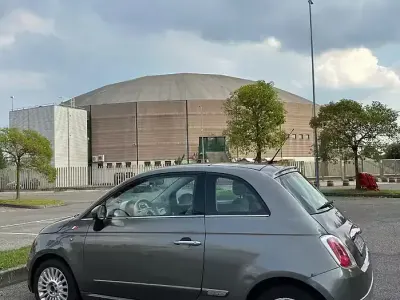 Usata Fiat 500 69 CV (50 kW) 2009 Grigio Cabrio
