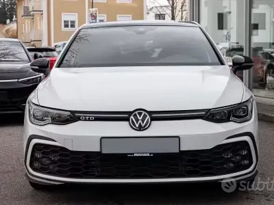 Usata VW Golf VIII GTD 200 CV (147 kW) 2024 Bianco Berlina