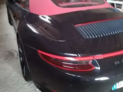 Usata Porsche 911 Carrera 4 Cabriolet 450 CV (330 kW) 2017 Nero Cabrio