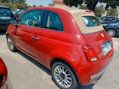Usata Fiat 500C Lounge 69 CV (50 kW) 2014 Rosso Cabrio