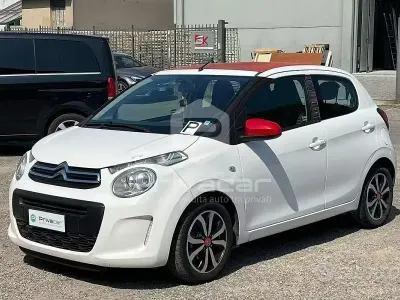 Usata Citroën C1 Feel 69 CV (50 kW) 2015 Bianco Utilitaria