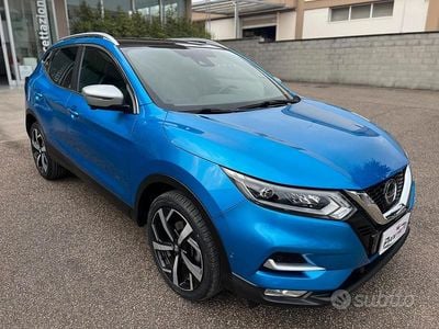 Usata Nissan Qashqai Tekna+ 131 CV (96 kW) 2018 Blu SUV