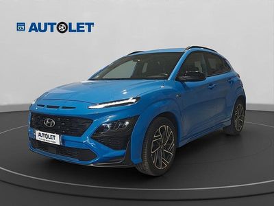 Käytetty Hyundai Kona N Line 120 HP (88 kW) 2022 Sininen Katumaasturi