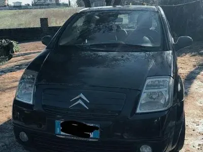 Usata Citroën C2 68 CV (50 kW) 2006 Nero Utilitaria