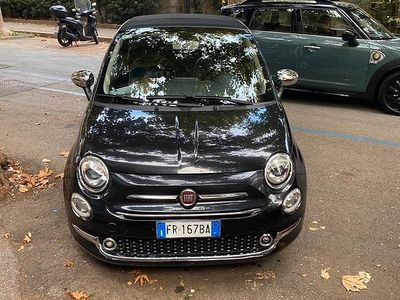 Usata Fiat 500 2016 Nero Cabrio