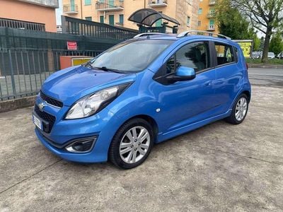 Begagnad Chevrolet Spark LT 82 HK (60 kW) 2014 Blå Halvkombi