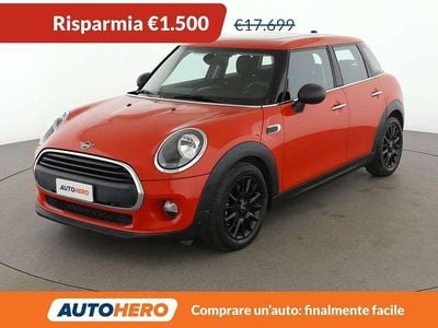 Usata Mini ONE 75 CV (55 kW) 2019 Arancione Utilitaria