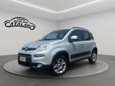 Usata Fiat Panda 4x4 75 CV (55 kW) 2013 Grigio chiaro Utilitaria