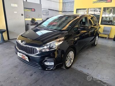 Usata Kia Carens 115 CV (84 kW) 2017 Nero Monovolume