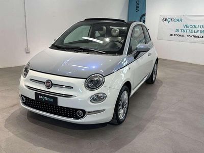 Usata Fiat 500C Dolcevita 69 CV (50 kW) 2021 Bianco Cabrio