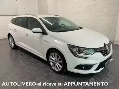 Usata Renault Mégane GrandTour Intens 110 CV (80 kW) 2017 Bianco Station wagon
