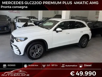 Usata Mercedes GLC220 Premium 197 CV (144 kW) 2023 Bianco SUV
