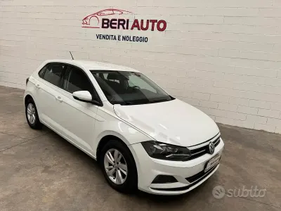 Usata VW Polo Highline 90 CV (66 kW) 2018 Bianco Utilitaria
