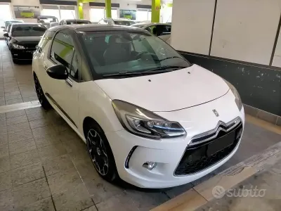 Usata DS Automobiles DS3 Chic 82 CV (60 kW) 2015 Bianco Coupé