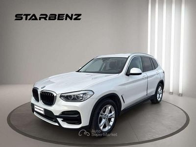 Usata BMW X3 Luxury Line 190 CV (139 kW) 2020 Bianco SUV