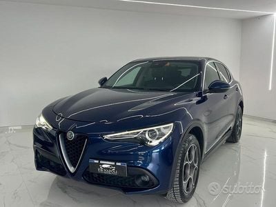 Usata Alfa Romeo Stelvio Super 210 CV (154 kW) 2018 Blu SUV