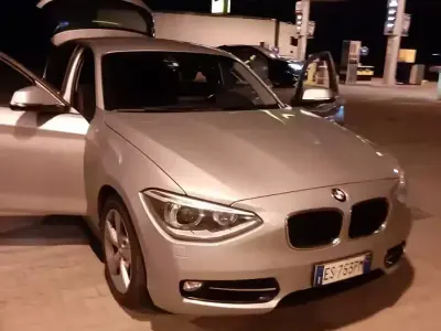 Usata BMW 116 Sport Line 116 CV (85 kW) 2014 Grigio Utilitaria