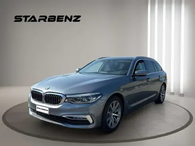 Usata BMW 520 Luxury Line 190 CV (139 kW) 2017 Grigio Station wagon